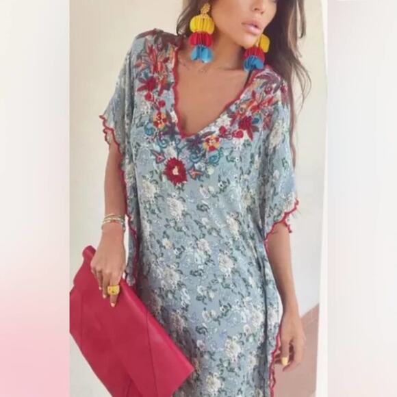 Zara Printed Tunic Dress Size Small - Picture 1 of 14